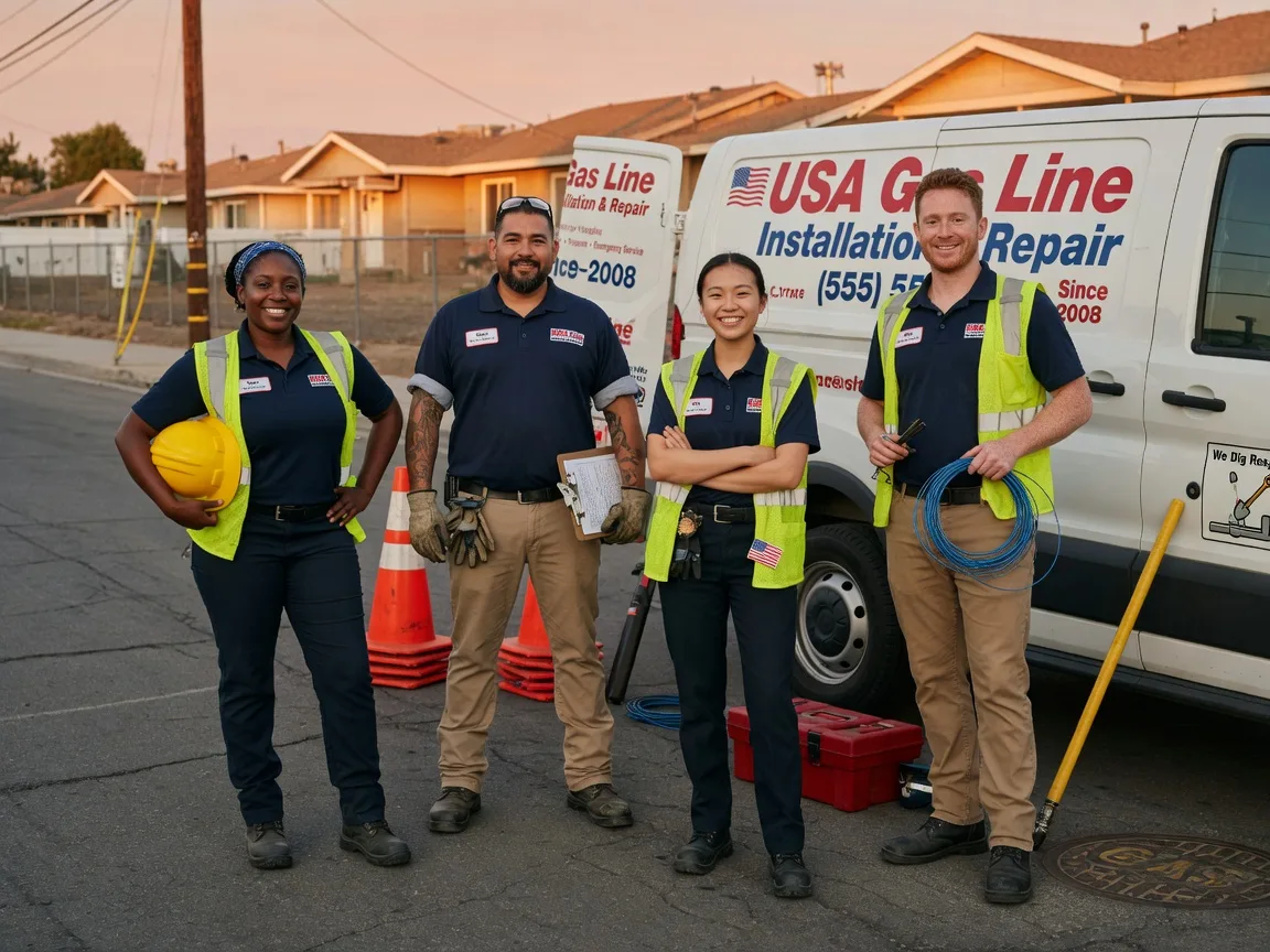 Gas Line Installation company in North Oxford, MA
